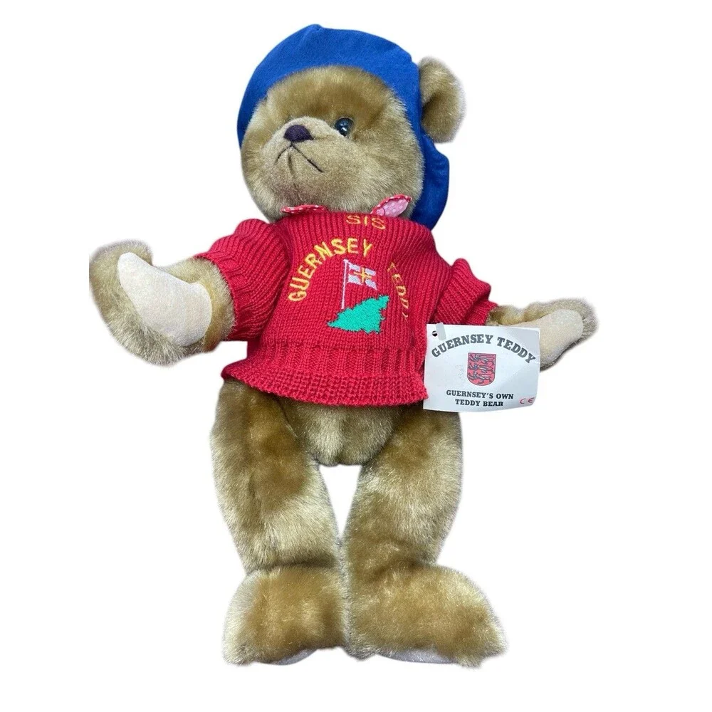 Vintage‎ 1987 Guernsey Teddy Bear Sis